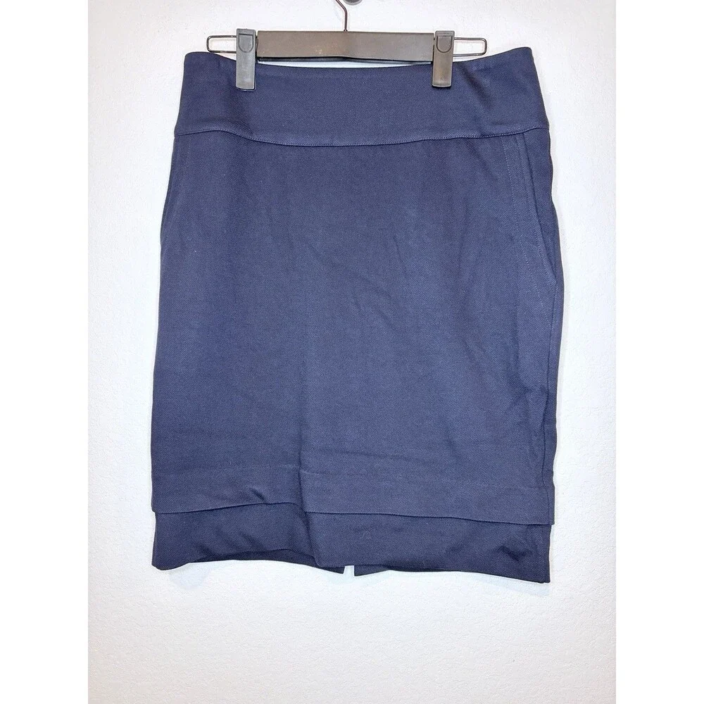 Cabi Navy Blue Straight Pencil Skirt Women’s Size 2 XS